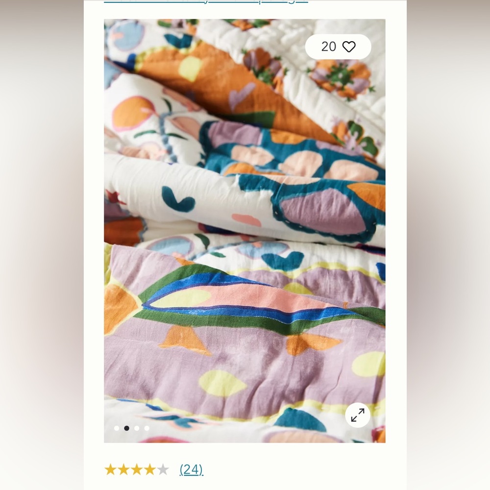 Anthro quilt